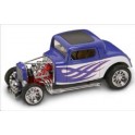 Miniature Ford Roadster bleue & flammes 1932