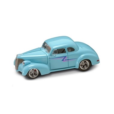 Miniature Chevy Coupé bleu clair 1939