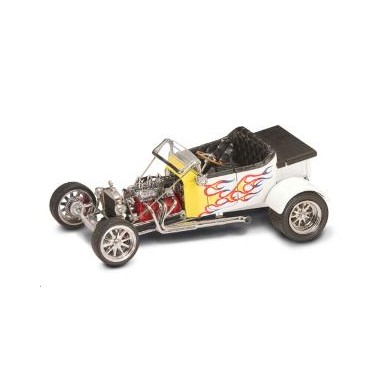 Miniature Ford T-Bucket blanche 1925