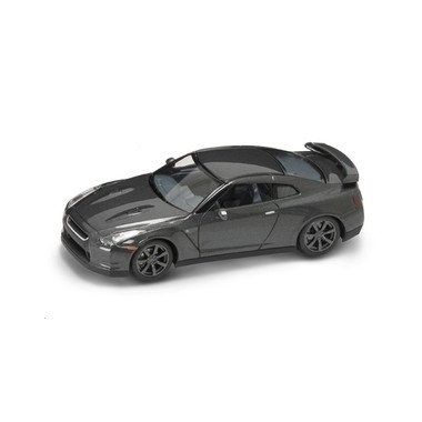 Miniature Nissan GT-R R35 gris foncé métallisé
