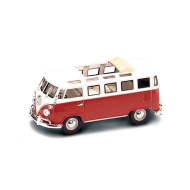 Miniature Volkswagen T1 Microbus bordeaux 1962