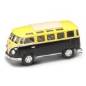 Miniature Volkswagen T1 Microbus noir/jaune 1962