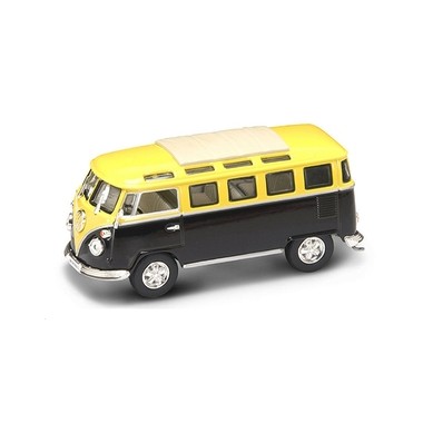 Miniature Volkswagen T1 Microbus noir/jaune 1962