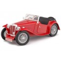 Miniature MG TC Midget rouge 1947