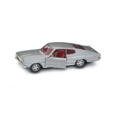 Miniature Dodge Charger Gris métallisé 1966 Miniature Dodge Charger Gris métallisé 1966