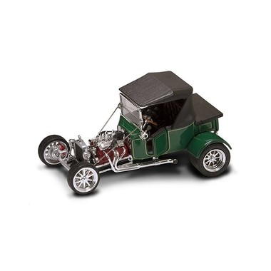 Miniature Ford T-Bucket capote fermée verte 1923