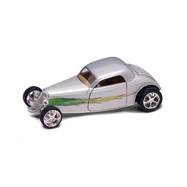 Miniature Ford Coupé gris métallisé 1933
