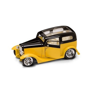Miniature Ford Model A Sedan jaune 1931