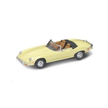 Miniature Jaguar Type E Jaune 1971