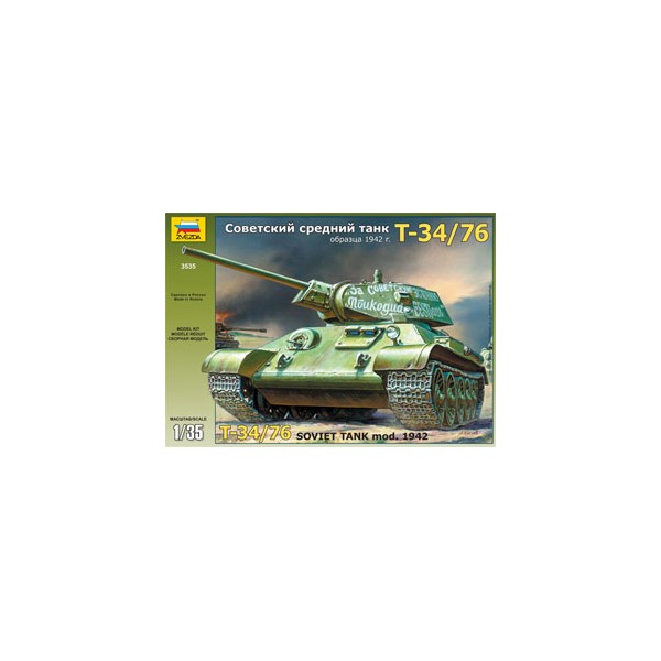 MAQUETTE ESCI 8626 - 1-72 - CHAR T34-76 + 50 FIGURINES