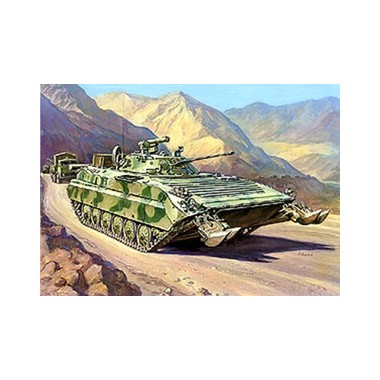 Maquette Véhicule blindé transport de troupes BMP-2D, Epoque moderne