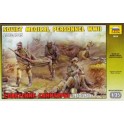 Figurines maquettes Personnel Medical Sovietique 1943-45, 2ème GM 