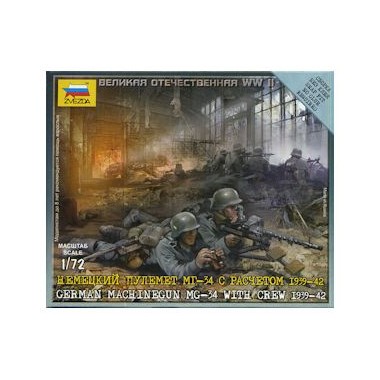 Figurines mitrailleurs allemands 2ème GM