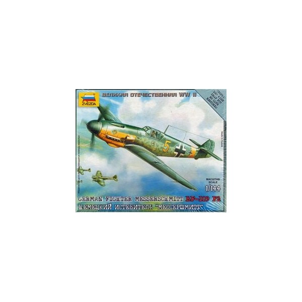 Avion Messerschmitt Bf109 F-4 1/72 - Oxford Diecast - 1942 - Ofw. Eberhard