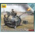 Figurines Canon anti-aérien allemand Flak-38 20mm et servants, 2èmeGM