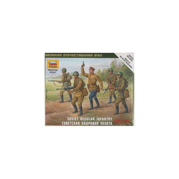 Figurines Wargame Zvezda 6178 - Infanterie Allemande 39-42 échelle 1/72, Neuf