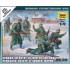 Figurines Infanterie allemande en Tenue Hivernale 