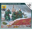 Figurines Mitrailleuse allemande MG-34 et servants, Hiver 1941-45