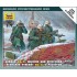 Figurines Mitrailleuse allemande MG-34 et servants, Hiver 1941-45