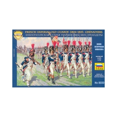 Esci 214 1/72 Garde Impériale Française Waterloo 1815 – Figurines Napoléoniennes Peintes