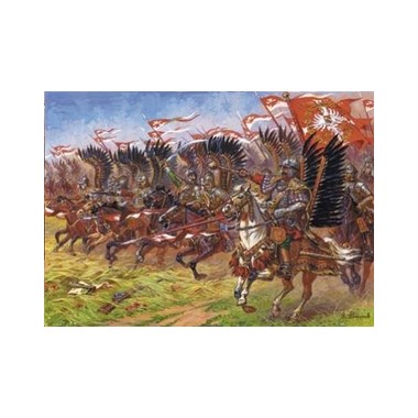 Figurines maquettes Hussards polonais, XVIIème Siècle