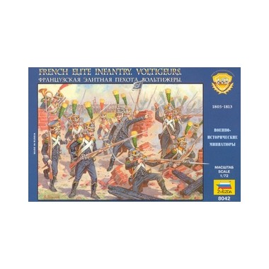 Figurines maquettes Voltigeurs français, 1er Empire