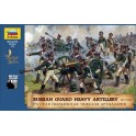 Figurines maquettes Artillerie lourde de la Garde russe, 1er Empire