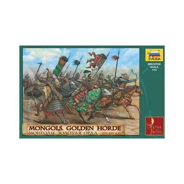 Figurines maquettes Mongols Horde d'Or, XIIIème siècle