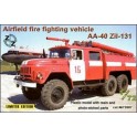 Maquette Camion pompiers aéroport soviétique AA-40 ZiL-131