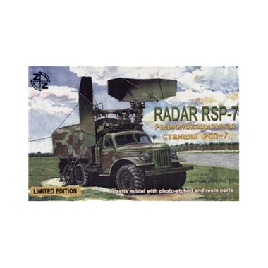 Maquette camion radar soviétique RSP-7