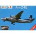 Maquette Antonov An-24B/RV Interflug / LOT