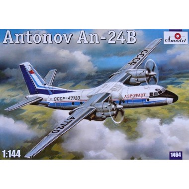 Maquette Antonov An-24B Aeroflot