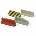 Damaged Concrete Barriers, Type 1 