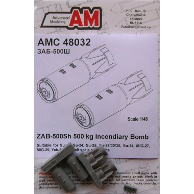 ZAB-500Sh Incendiary Bomb 500kg ZAB-500Sh Incendiary Bomb 500kg