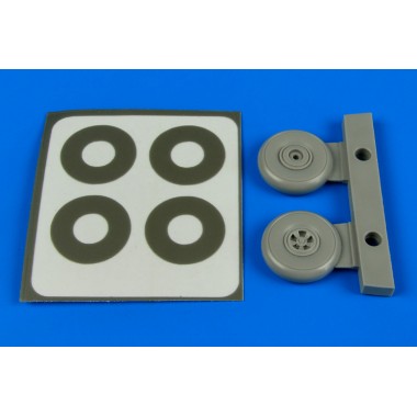 Hawker Typhoon wheels & paint mask Hawker Typhoon wheels & paint mask