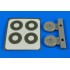 Hawker Typhoon wheels & paint mask