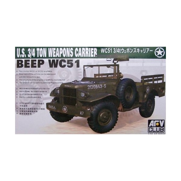 Maquette Italeri 1/35 N°237 - BEEP 3/4 Ton Truck - Armée Allemande WW2 - Neuve