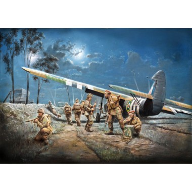 Maquette Planeur AS.51 Horsa et Paras Britanniques