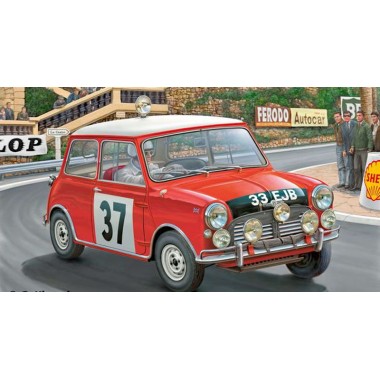 Maquette Mini Cooper Winner Rally Monte Carlo 1964