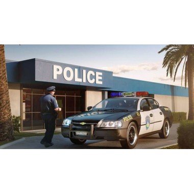 Maquette Chevy Impala Police Car '05
