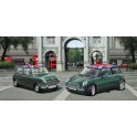 Maquette Mini Cooper, Coffret Cadeau 2 voitures