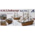 Maquette Endeavour, Trois mats de James Cook 1768