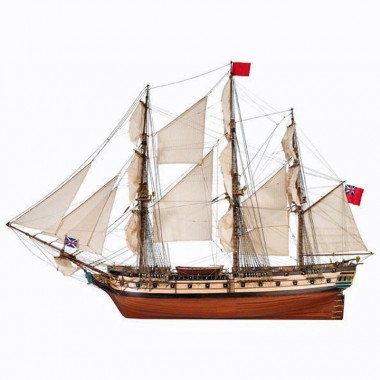 Maquette H.M.S. Surprise, frégate du 18ème siècle