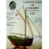 Maquette Yann et Gael, langoustier de Camaret 1927