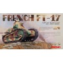 Maquette French FT-17 Light Tank (Riveted Turret)