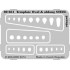 Photodécoupe Template ovals & oblong STEEL