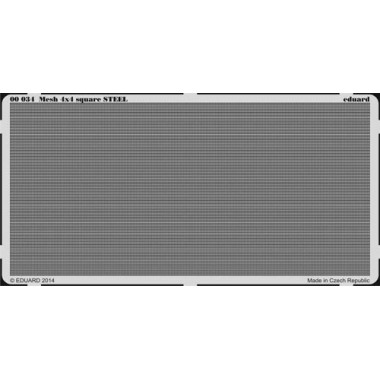 Photodécoupe Mesh 4x4 square STEEL Photodécoupe Mesh 4x4 square STEEL