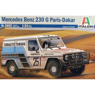 Maquette Mercedes 230G Paris/Dakar 