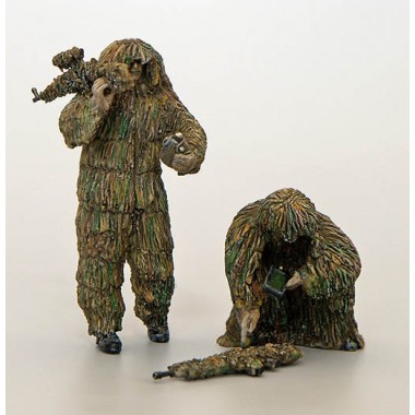 Figurine Maquette U.S. snipers Jackal hillie suit Figurine Maquette U.S. snipers Jackal hillie suit