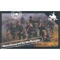 Figurines maquettes WWII Germans Army (Sturmpionier Team) 